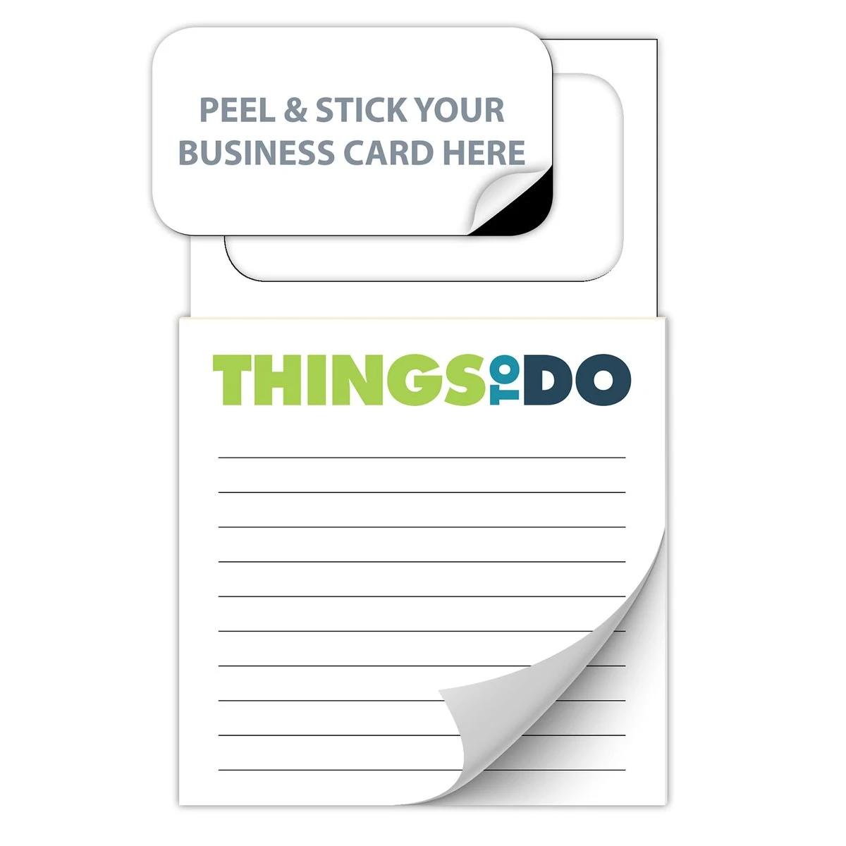 Magnetic Sticky Pad - Stock Things To Do (20 Sheet) 1