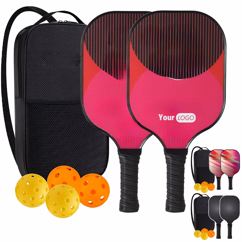 Fiberglass Custom Full-Color Pickleball Set