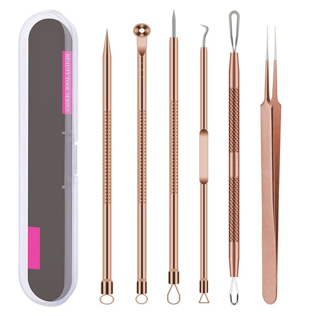 6 Pcs Blackhead Remover Acne Needle Tools Set 1