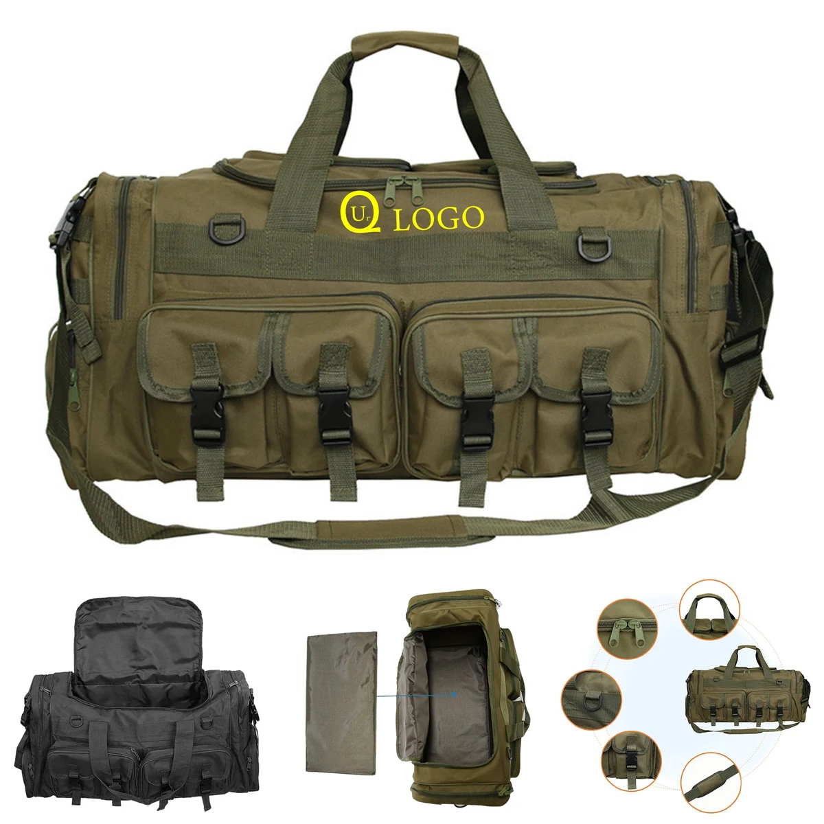 Large Capacity Shoulder Duffel Bag 1