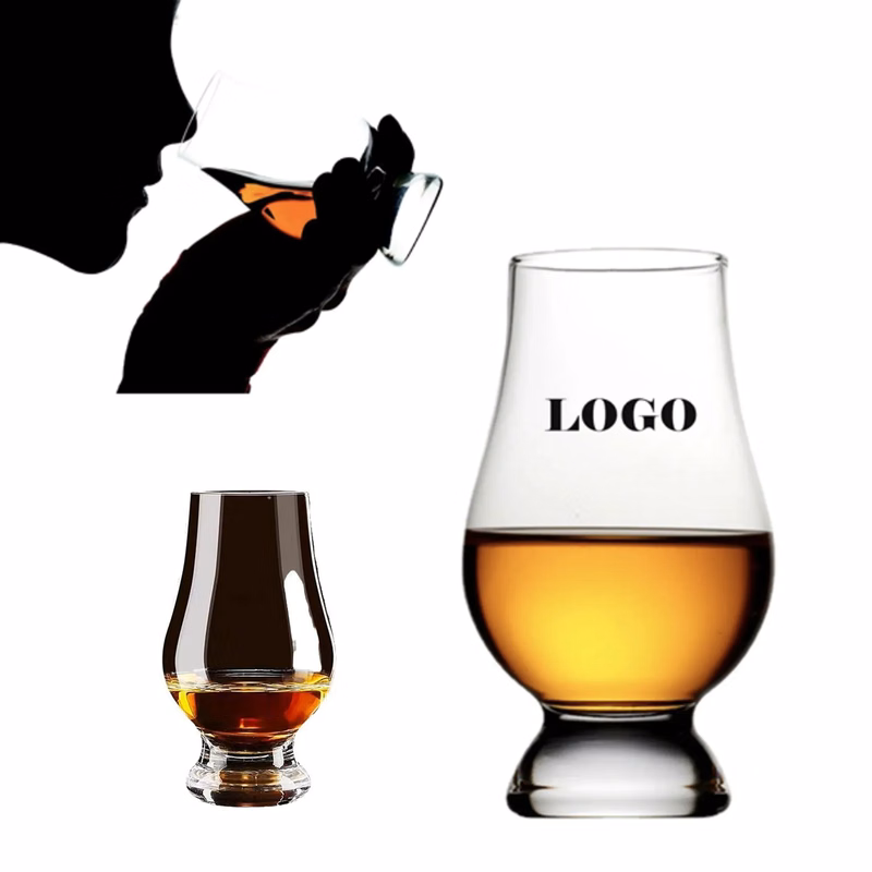 Clear Glencairn Scottish Whisky Glass