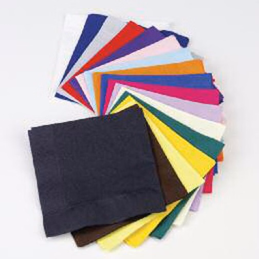 5" Colored 2-Ply Cocktail Napkin
