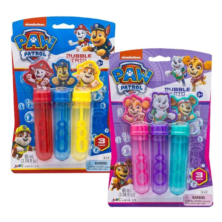 Paw Patrol Bubble 3 Pack - Assorted 1
