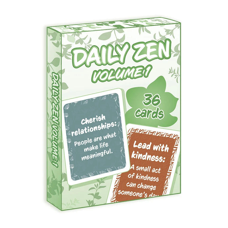 FLASH CARDS - Daily Zen - Volume 1 1