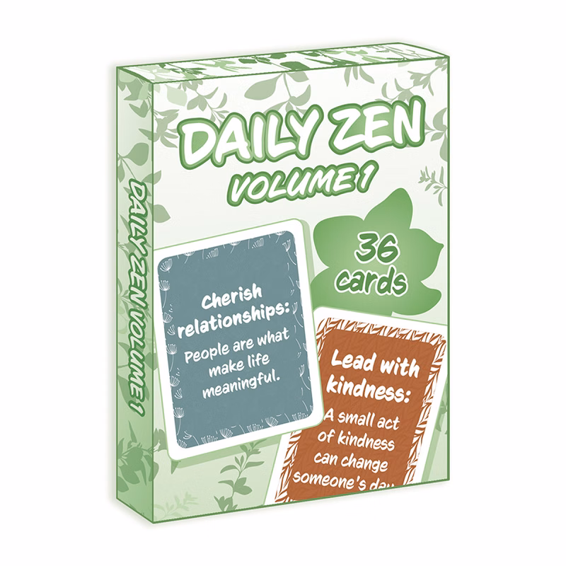 FLASH CARDS - Daily Zen - Volume 1