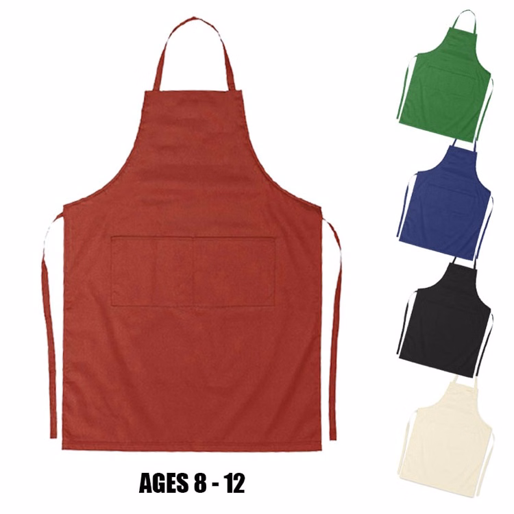 JUNIOR COTTON APRON (age: 8-12)