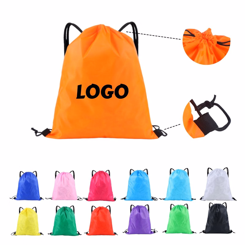 210D Waterproof Oxford Drawstring Backpack