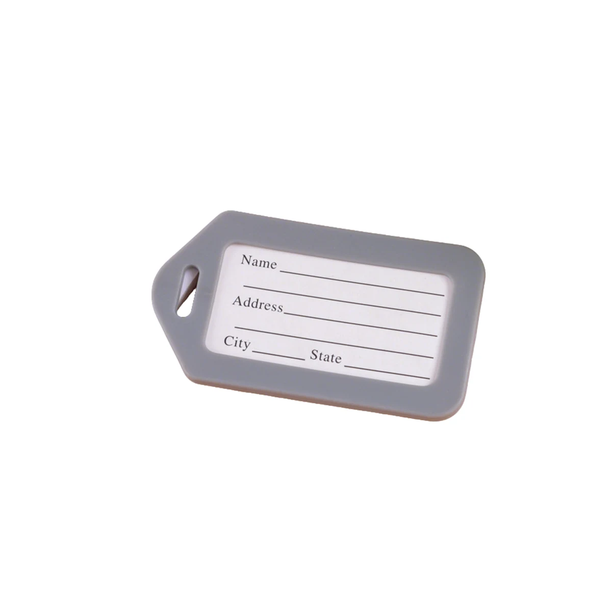 Rigid Plastic Travel Luggage Identification Tag 1