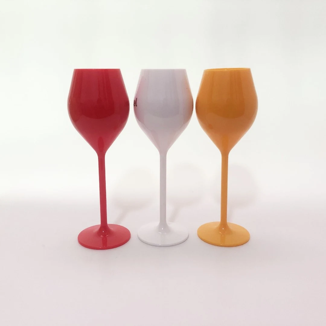 Unbreakable Plastic Cups Champagne flute Wine Glasses 1