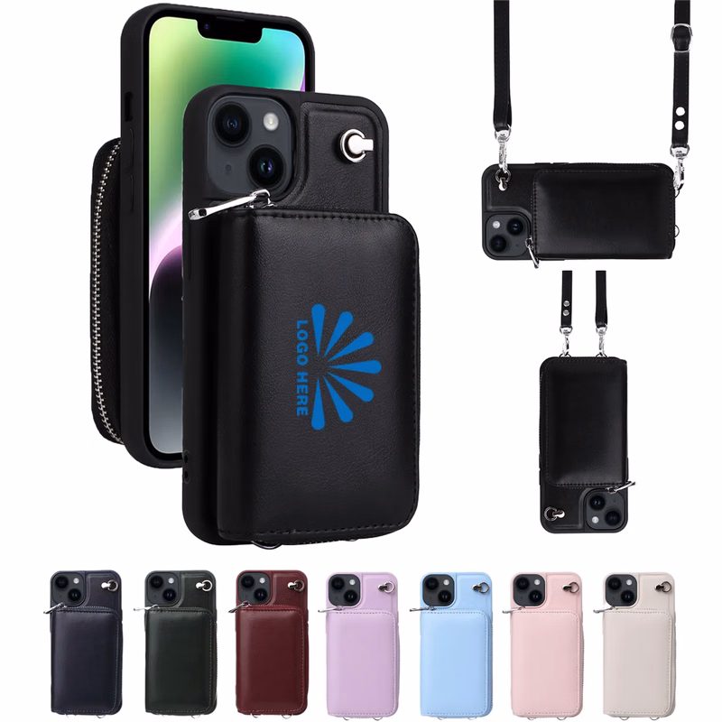 PU Cell Phone Case Crossbody Bag Wallet