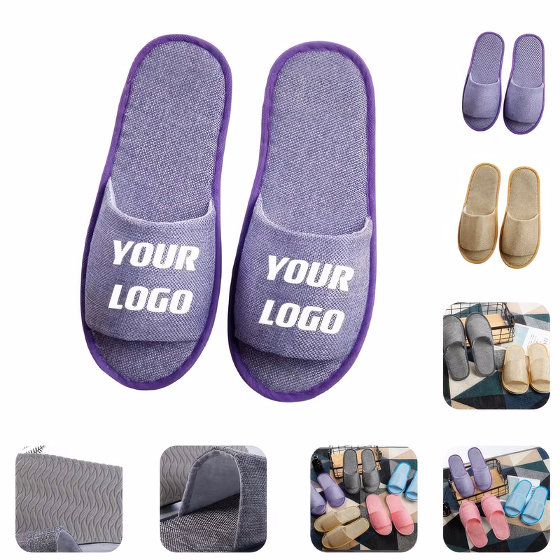 Custom Open-Toed Slippers Non-slip