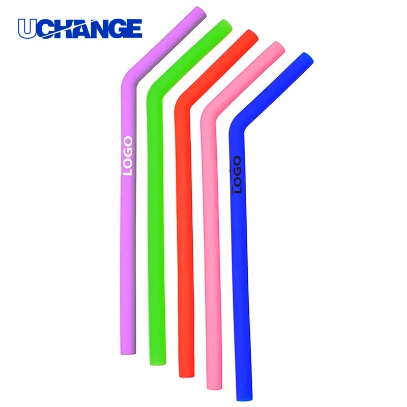 Reusable Flexible Silicone Drinking Straws for Daily Use