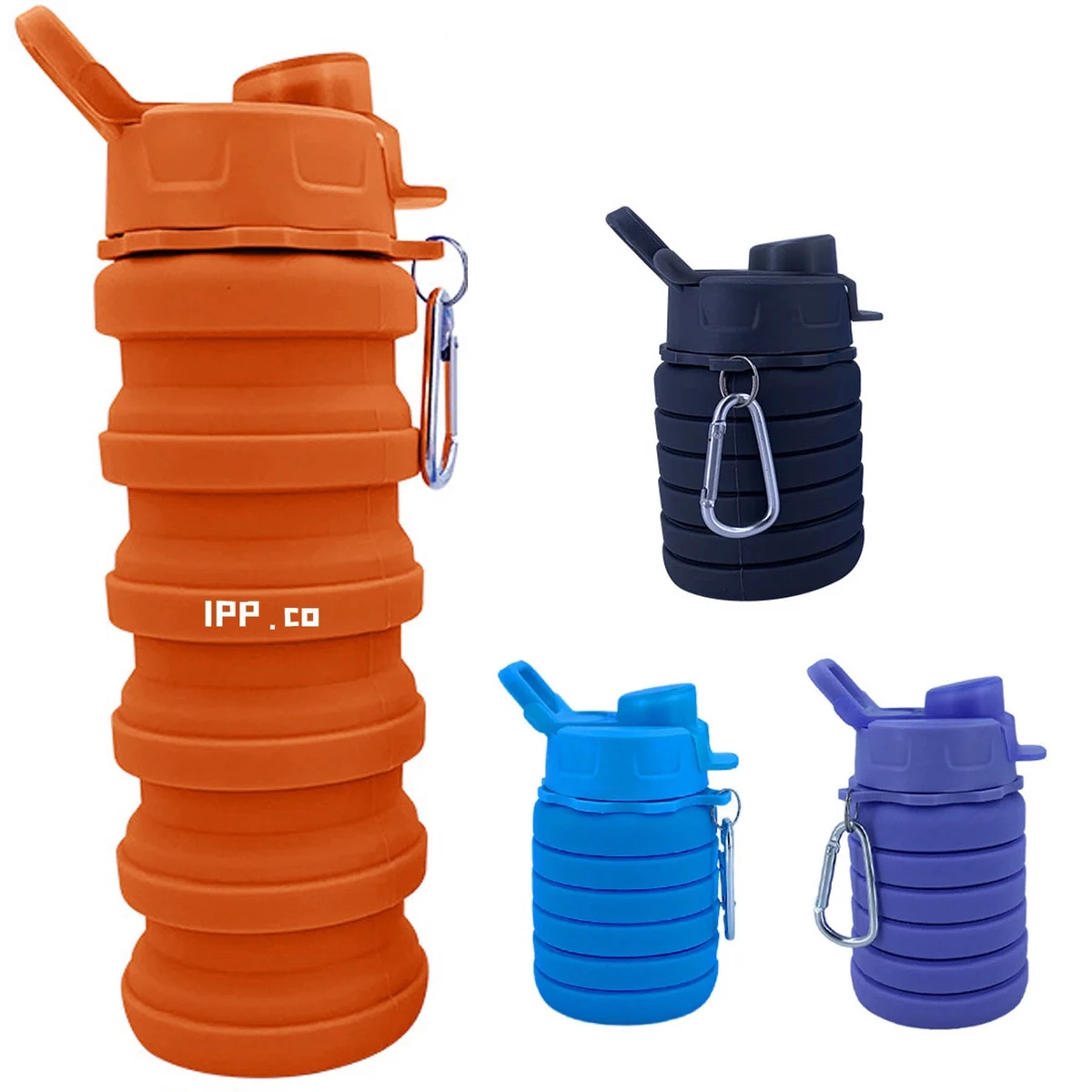 Reusable Foldable Water Bottles for Outdoor Gym Camping 1