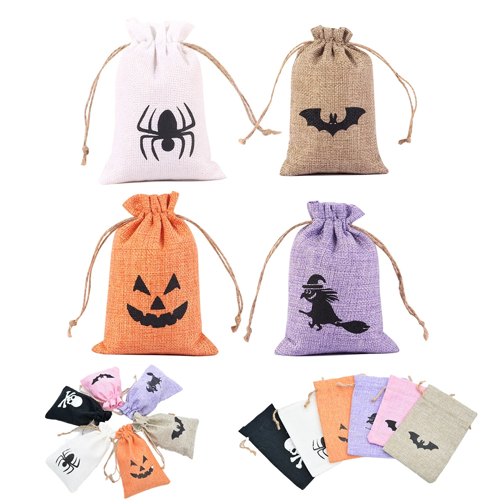 Halloween Candy Drawstring Bag 1