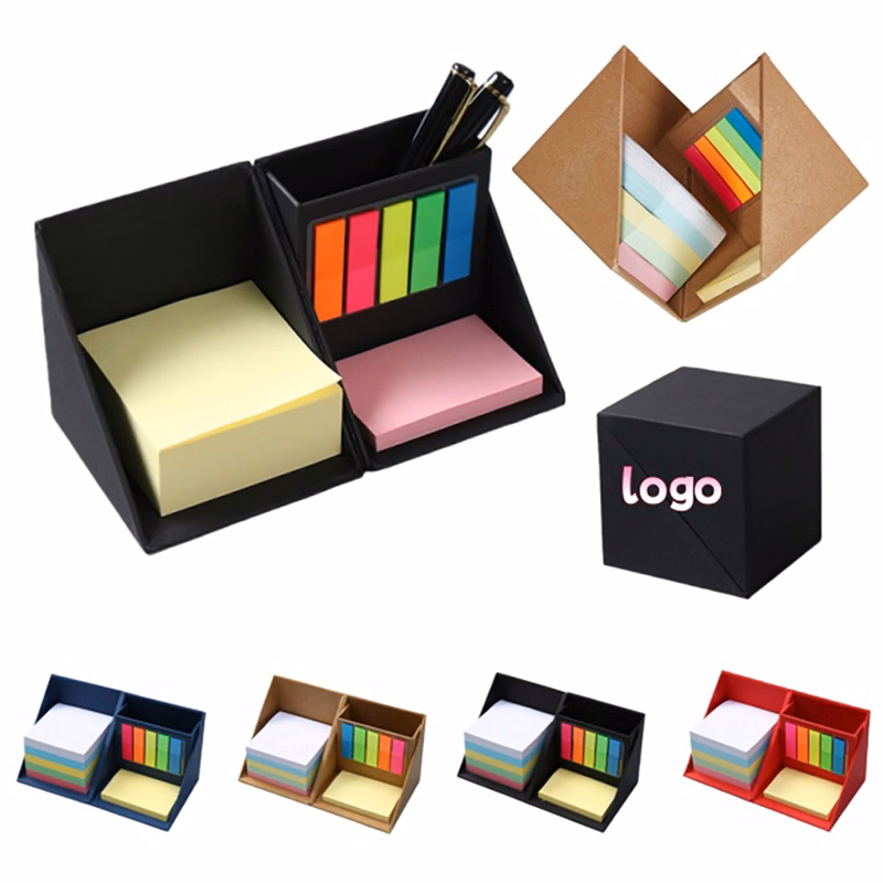 Folding Paperboard Memo Organizer Box