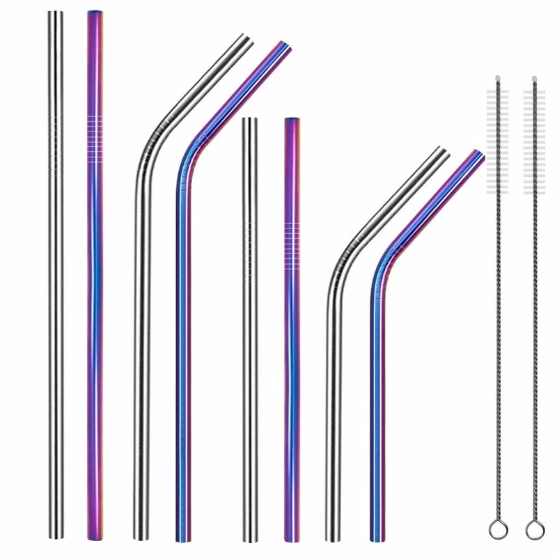10.5" Stainless Steel Straw for Tumblers Cups Mugs