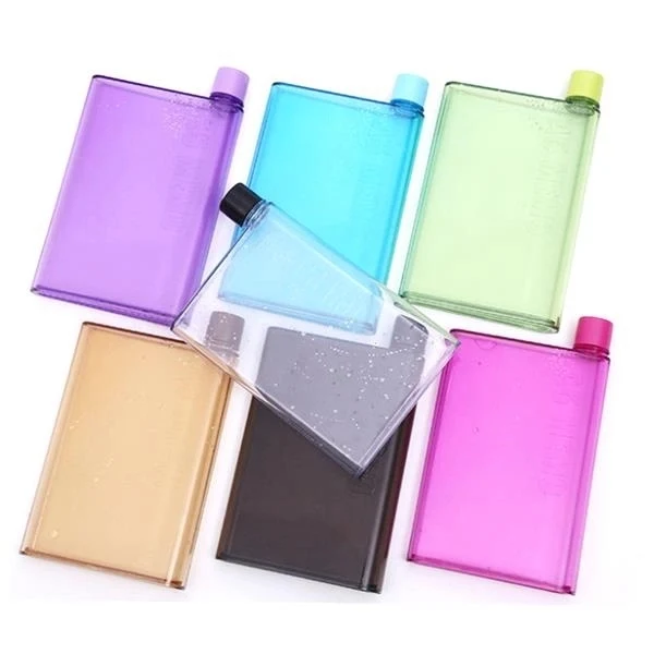 A5 Reusable Slim Flat Water Bottle 1