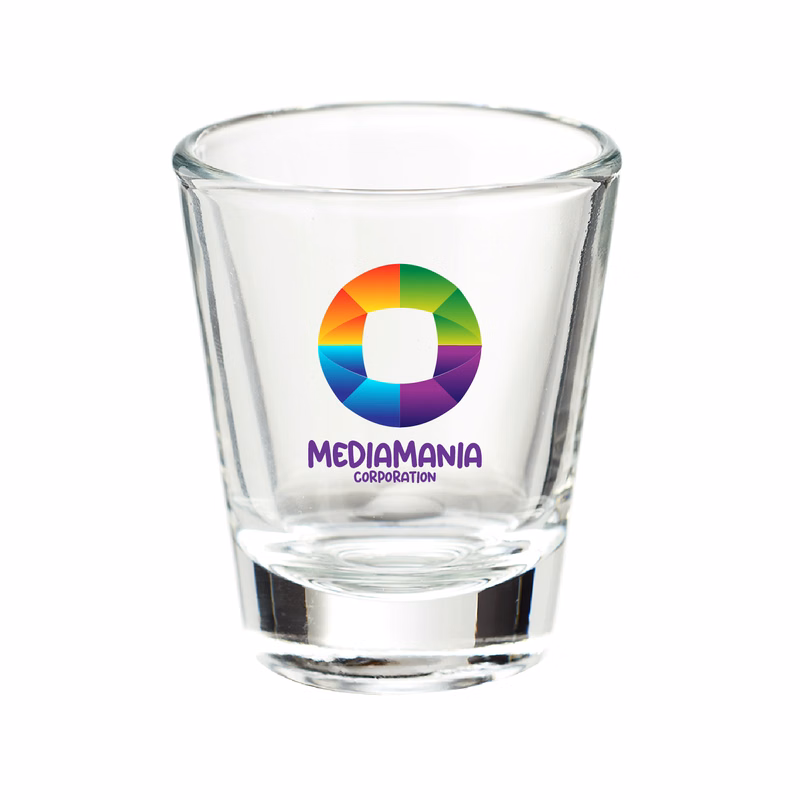 1.75 oz. Ardent Round Shot Glass (Full Color Imprint)
