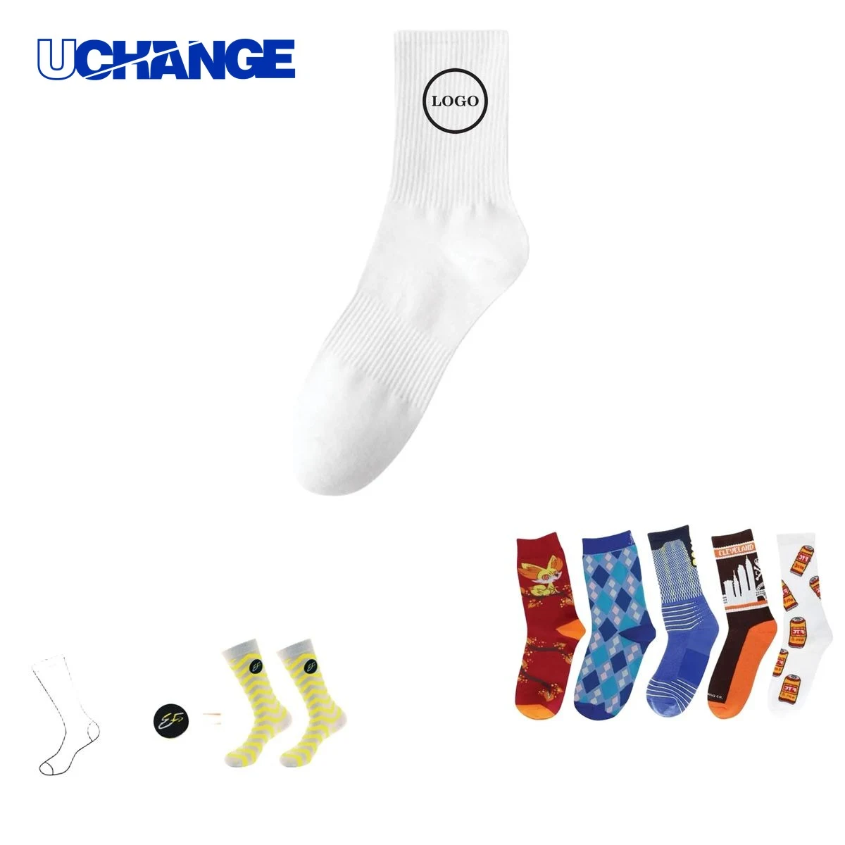 Customizable Sports Socks 1