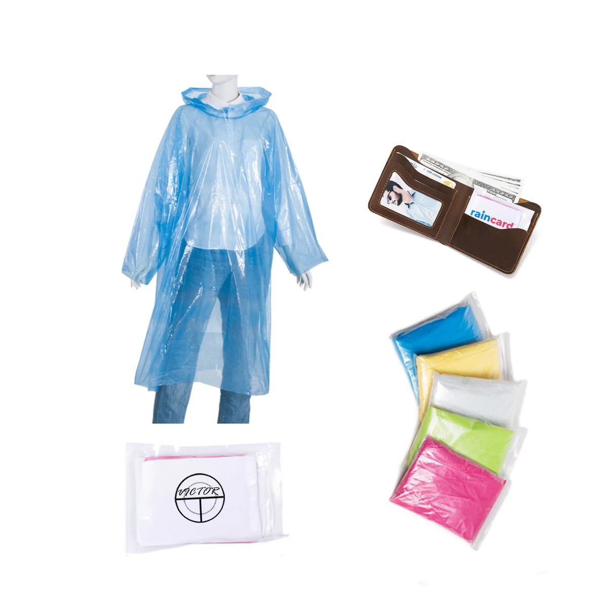 Disposable Raincoat in Pocket 1