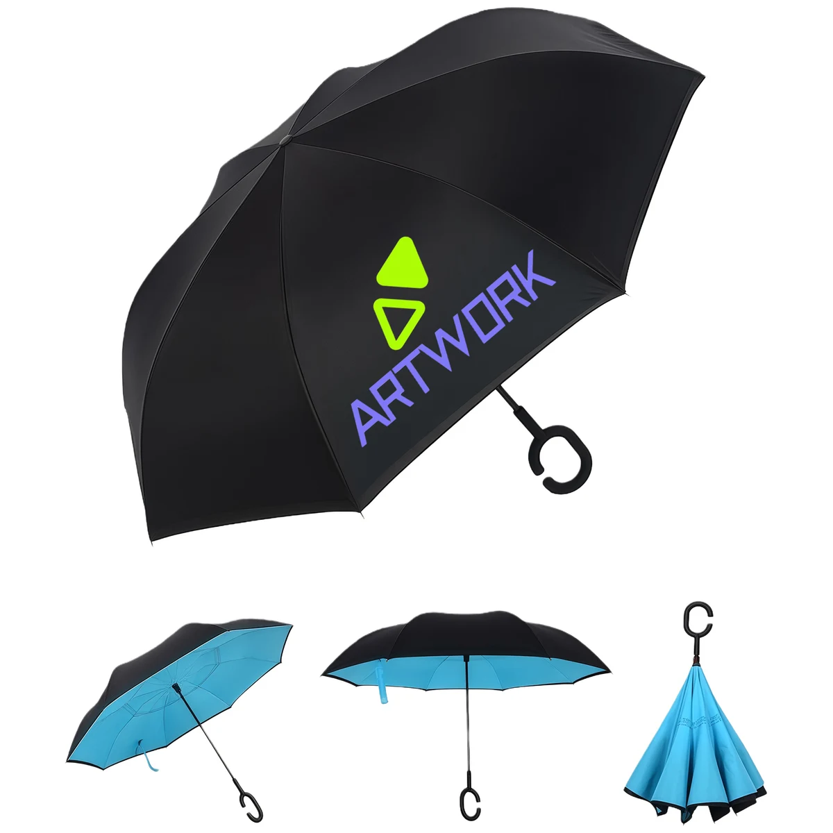 Large Upside Down Inverted Umbrella 1