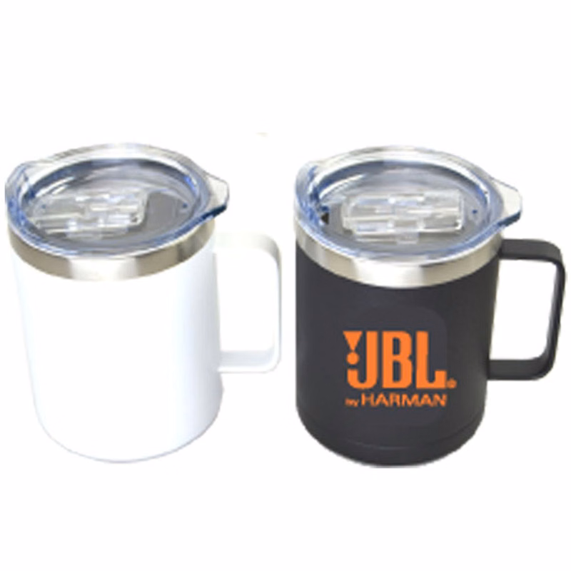 14 Oz Camp Vacuum Insulated Mug with Lids and Matte Finish
