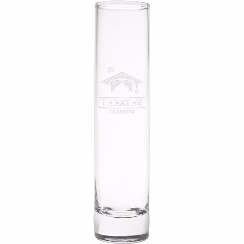 Tall Vase - Deep Etched