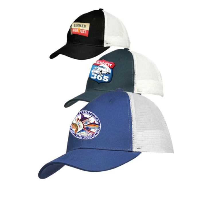 Cotton Mesh Baseball Cap 1
