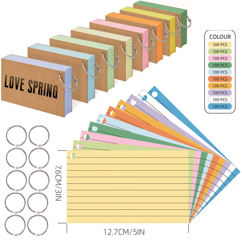 Double-sided Ruled Memo with Logo Print for Office Students