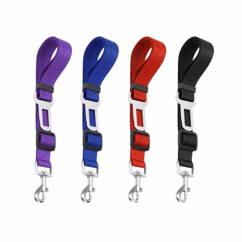Polyester Seatbelt Leash with Adjustable Loop
