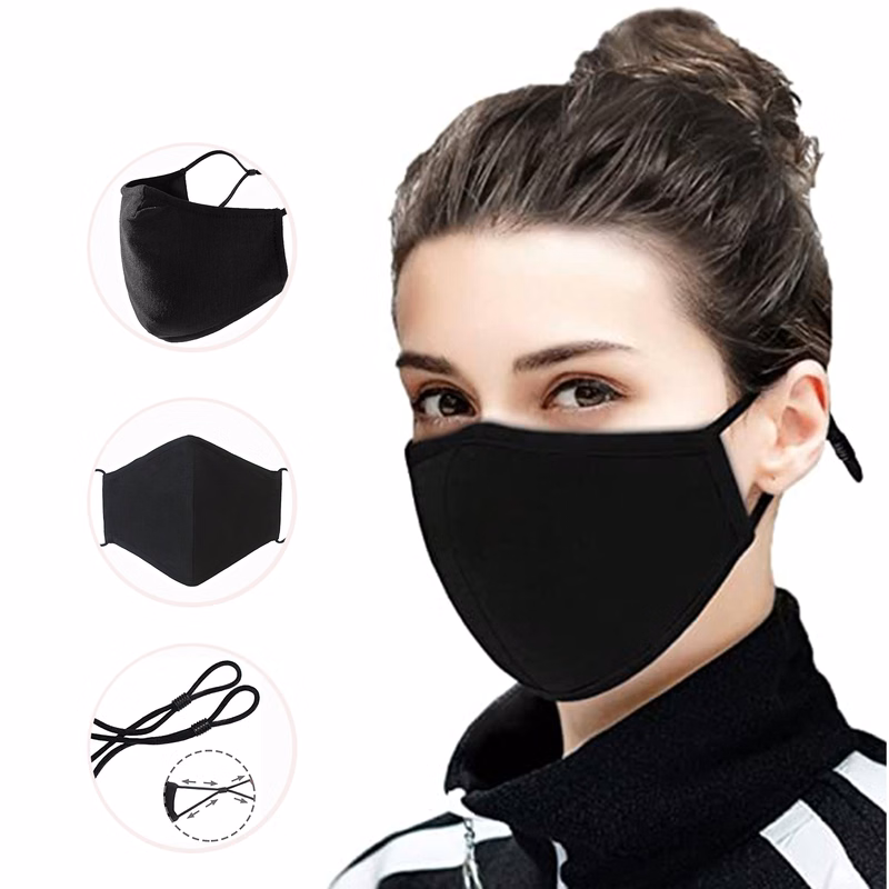 2 Layers Cotton Mask
