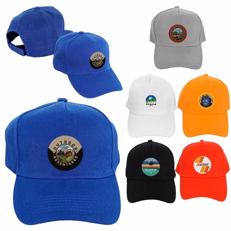 CLASSIC ROUND EMBLEM BASEBALL HAT