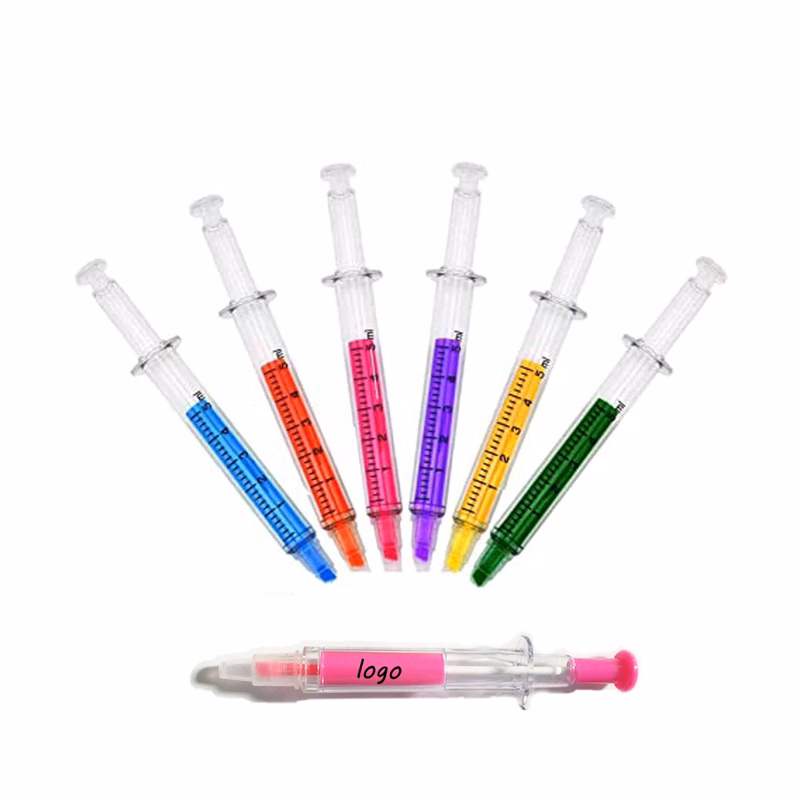 Syringe Shape Highlighters