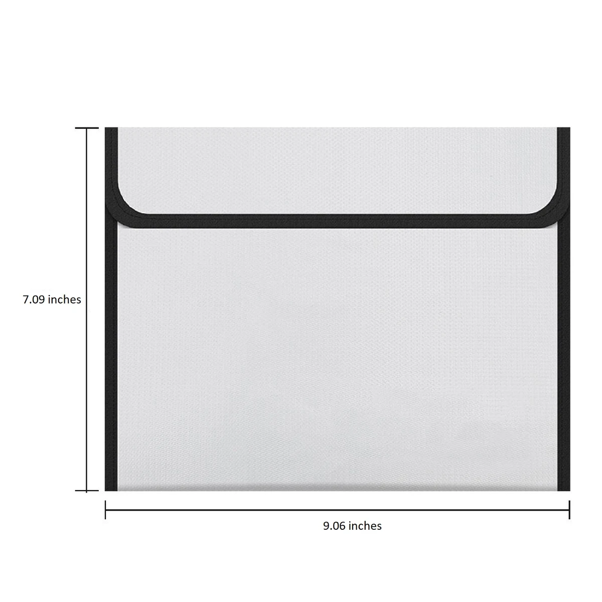 Waterproof And Fireproof Zipper Document Pouch 1
