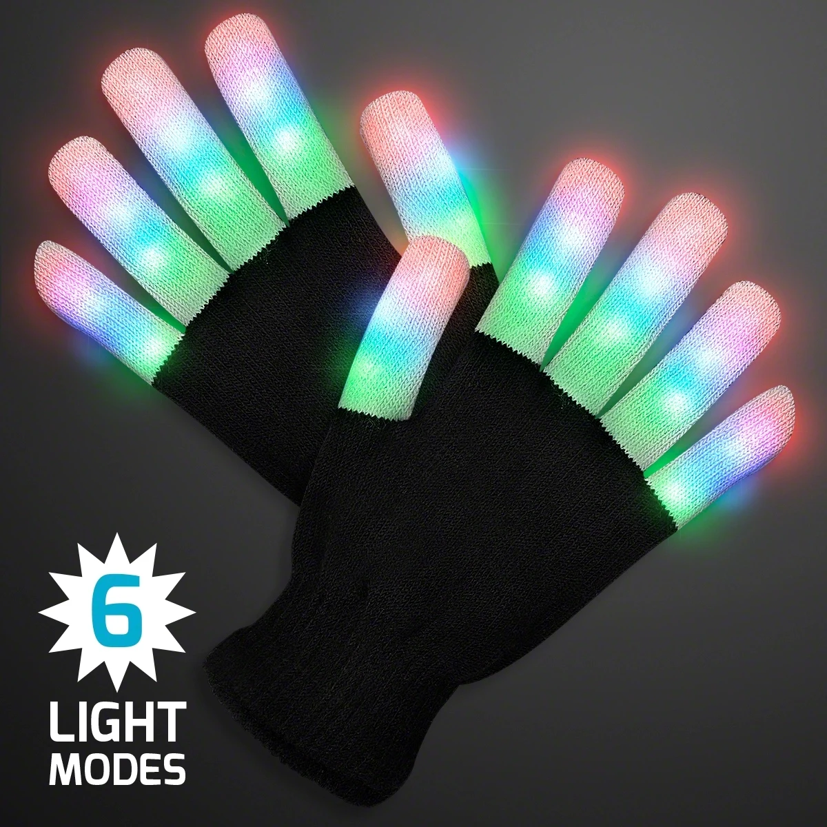 Strip Light Fingers LED Glow Gloves 1