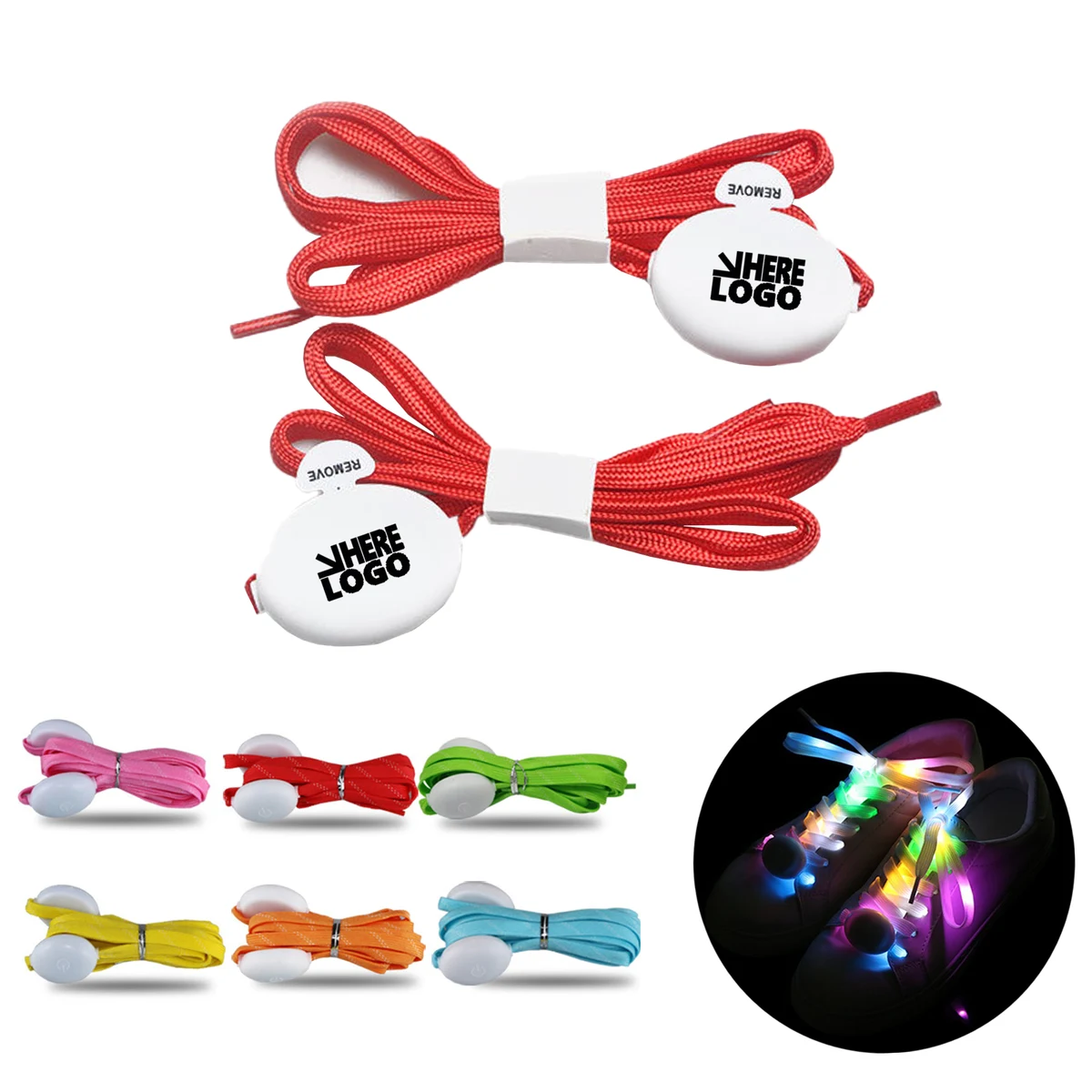 LED Night Running Shoelaces 1