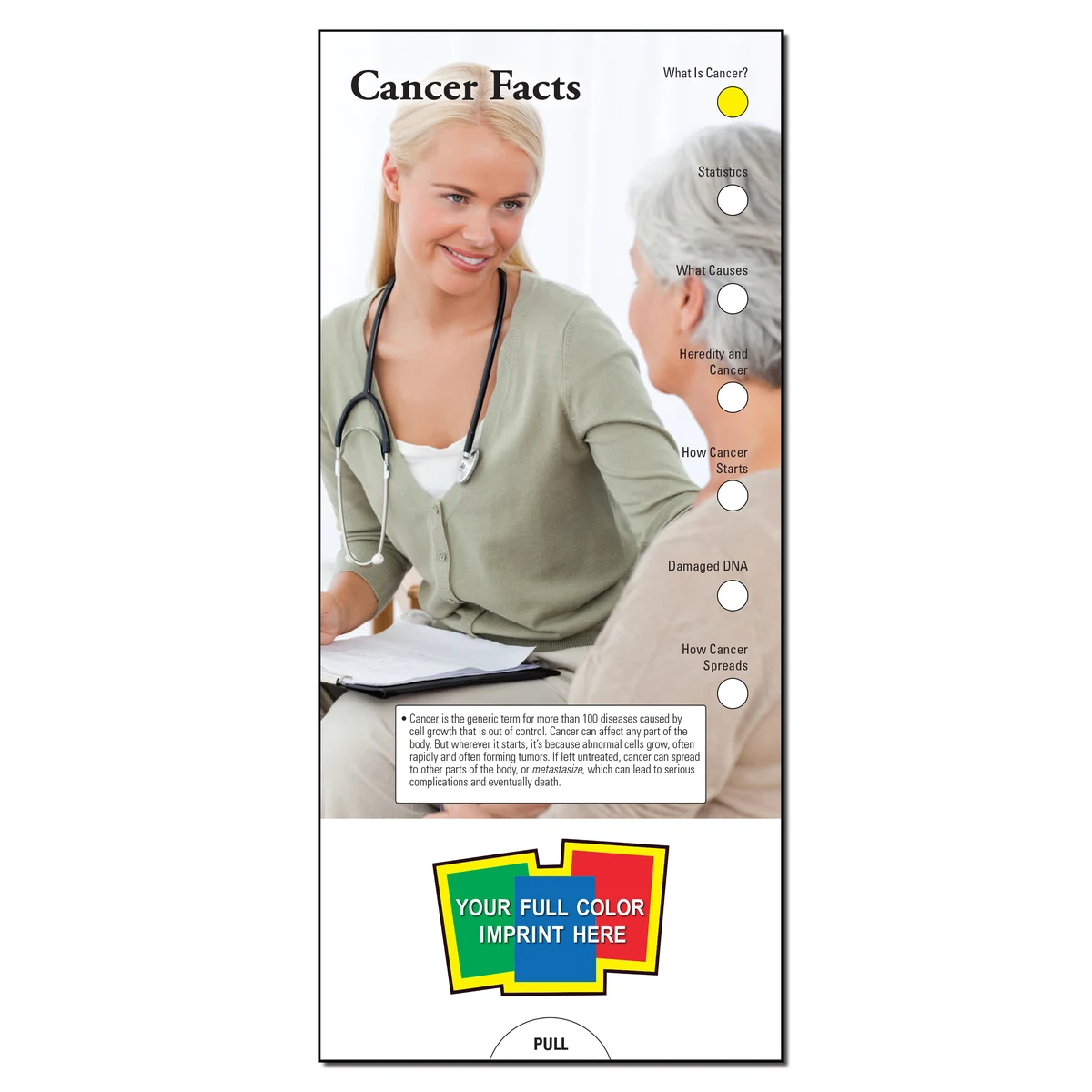 SLIDE CHART - Cancer Facts Slide Chart 1