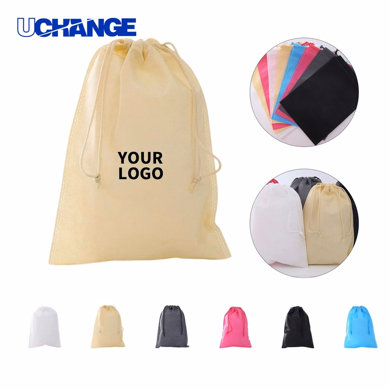 Non Woven Drawstring Storage Bag Organizer 12 x 16 Inches