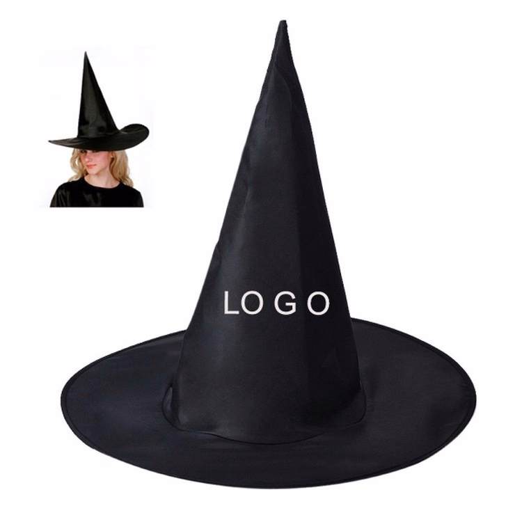 Black Halloween Witch Hat