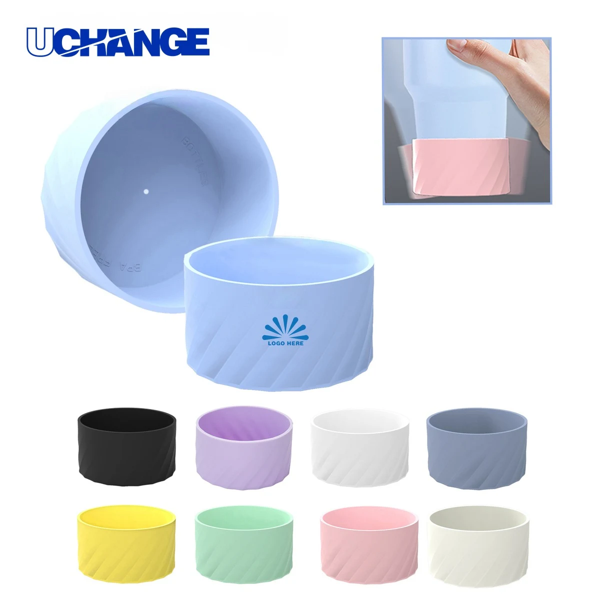 Travel Cup Bottle Bottom Sleeve Protector 1