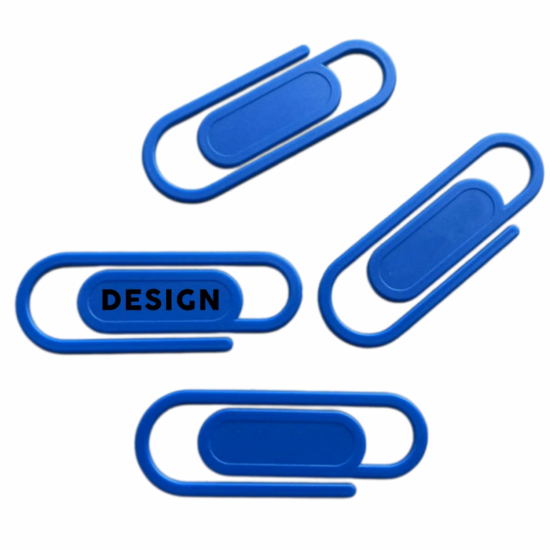 Clip-Style Plastic Bookmark