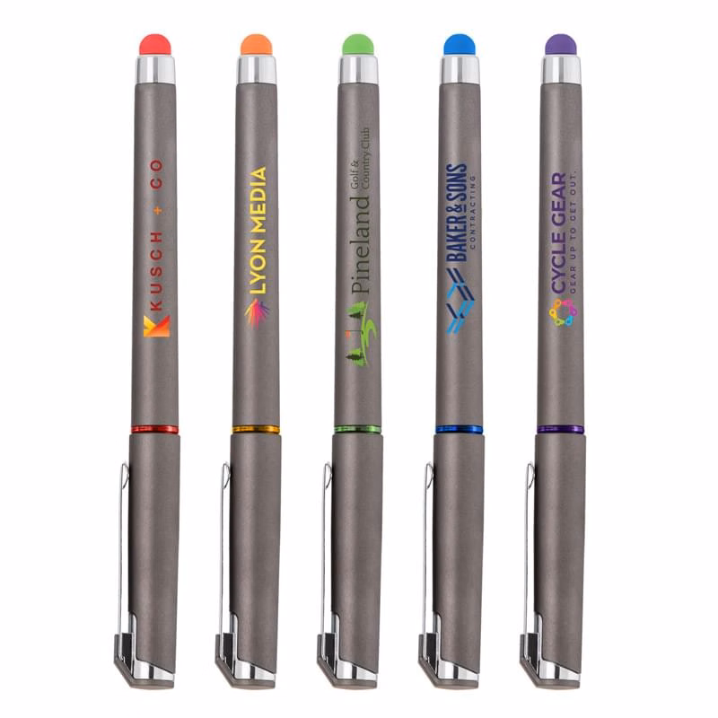 Sleek Soft-Touch Gel Pen 