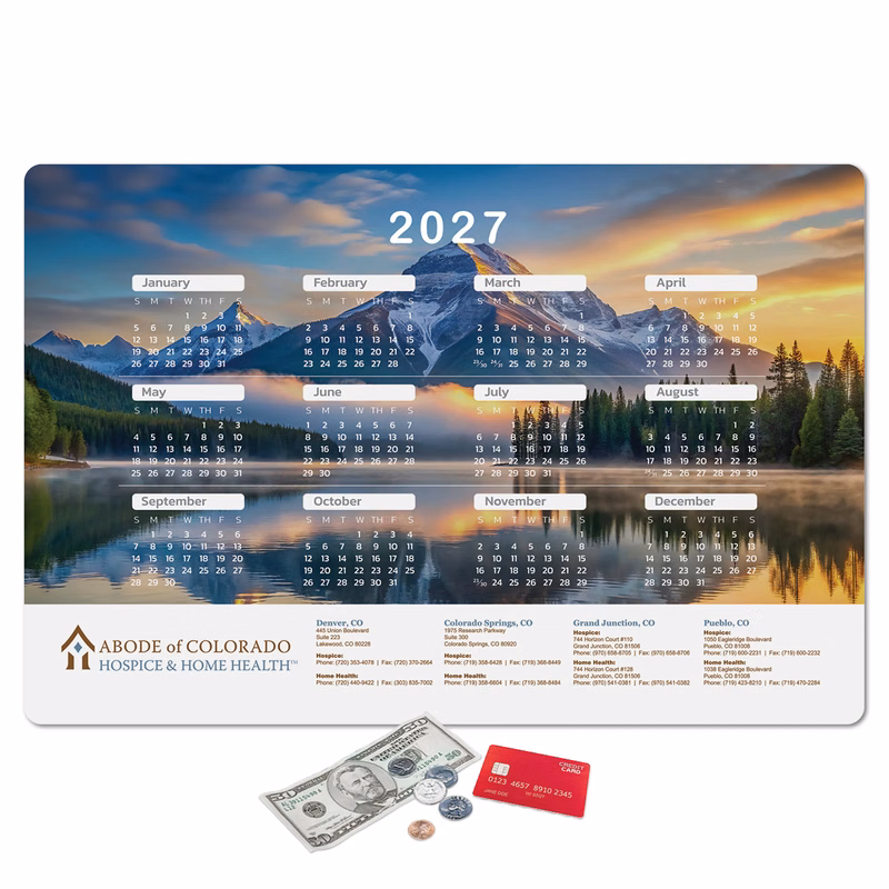 Vynex DuraTec Calendar Counter Mat-12"x18"x1/8"