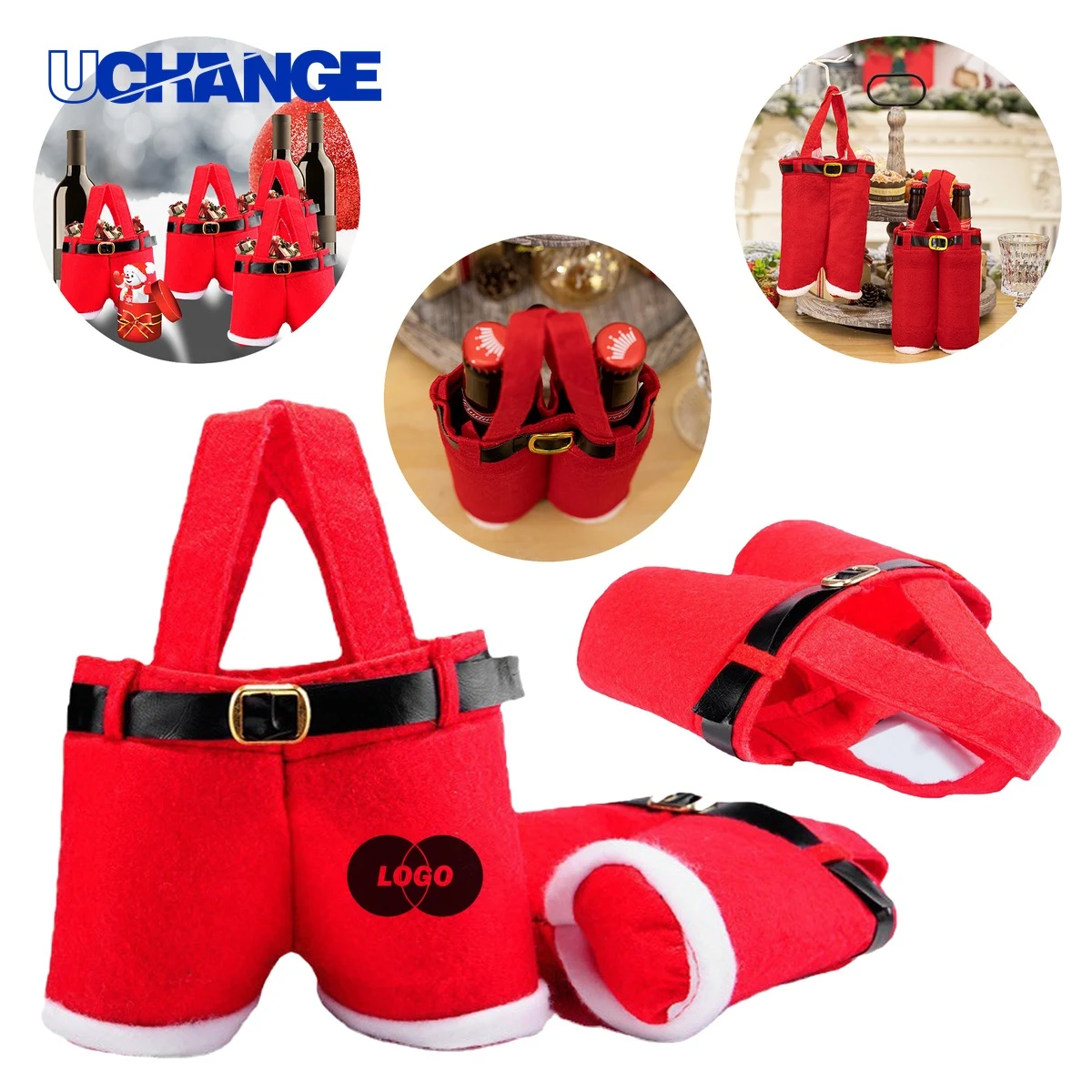 Yuletide Decorative Gift Bag Set 1