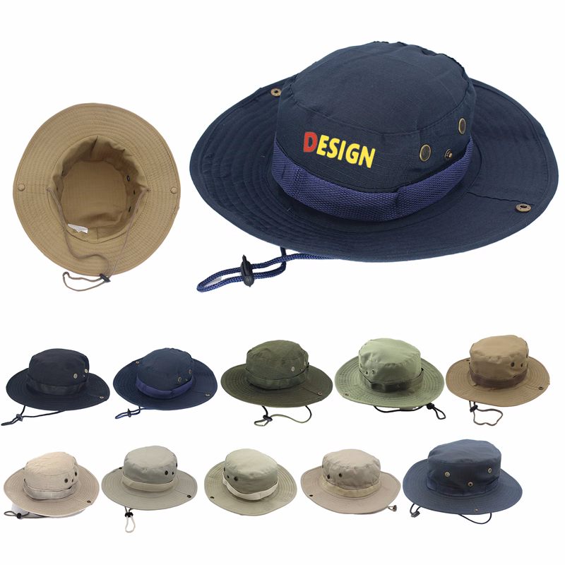 Outdoor UPF50+ Sun Hat with Wide Brim