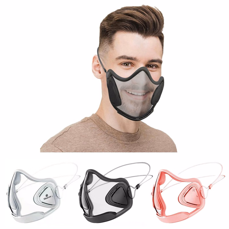 Anti-Smog Sports HD Transparent Mask