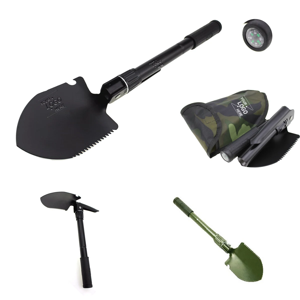 Portable Folding Camping Shovel 1