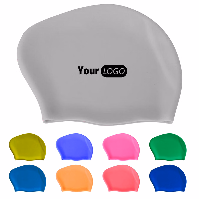 Silicone Thick Or Curly Swim Cap