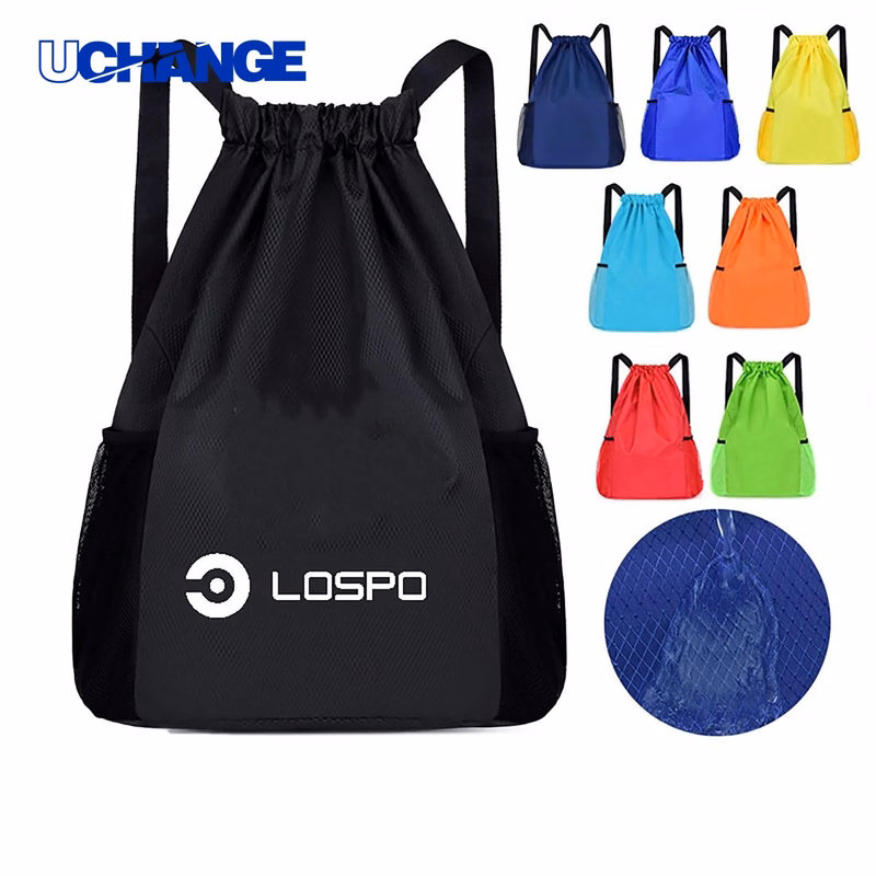 Nylon Drawstring Bag Backpack