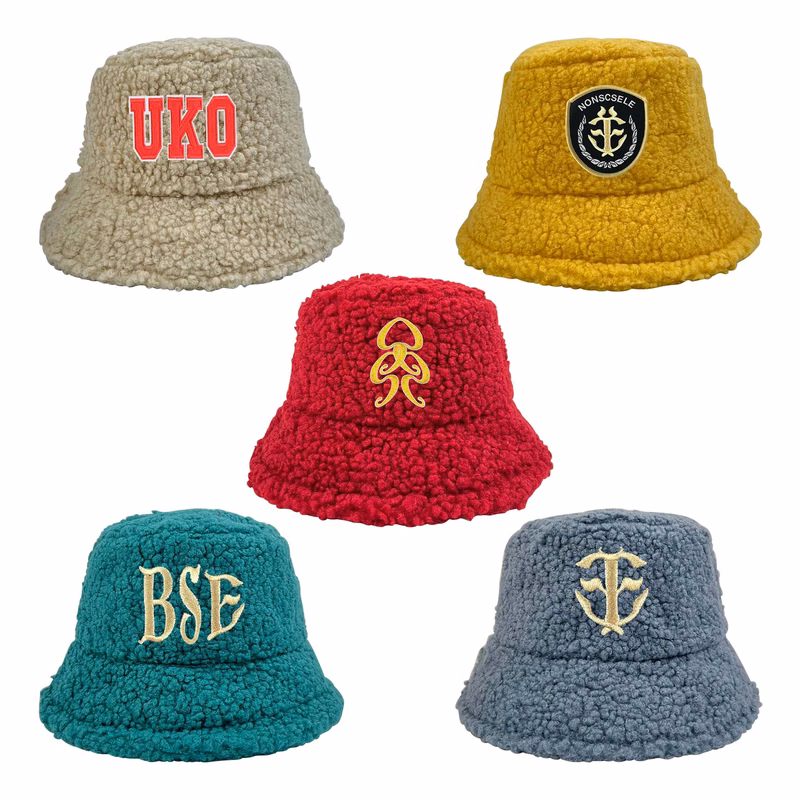 Winter Plush Bucket Hats